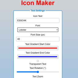 ICON MAKER   FOR   GENERATOR  LOGO