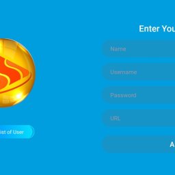 VU Player  Blue  Premuim Alllows m3u, mac and xtreme.